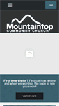 Mobile Screenshot of mountaintopchurch.com